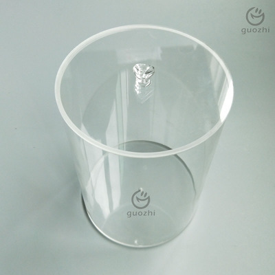 工廠定做有機(jī)玻璃圓形盒子 亞克力圓管加工 透明亞加力圓桶盒子