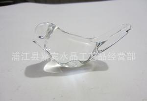 【玻璃器皿容器配件 水晶玻璃小鳥 玻璃工藝品小鳥批發(fā)】價格_廠家_圖片 -