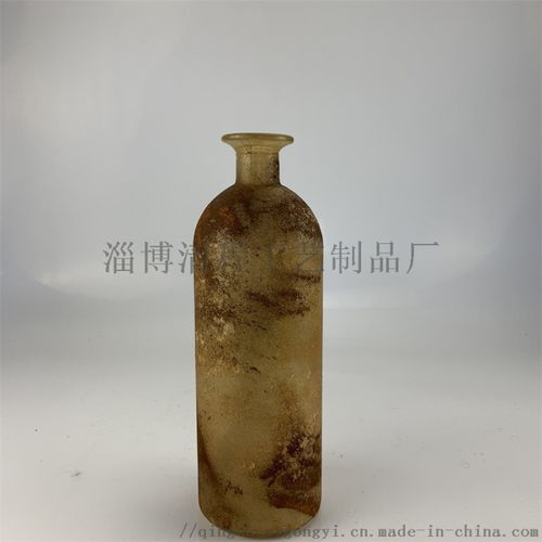 油瓶玻璃花瓶小口玻璃花瓶復古做舊花瓶質感花瓶廠家 批發價格 淄博清程工藝制品廠,移動站